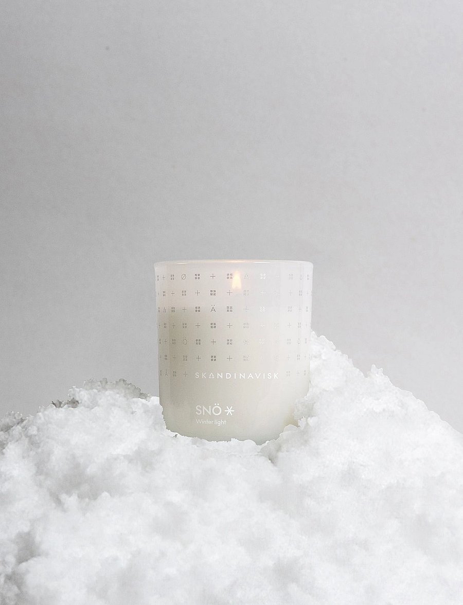 Skandinavisk - SNÖ Special Edition Scented Candle 200g - above 500kr - white - 4