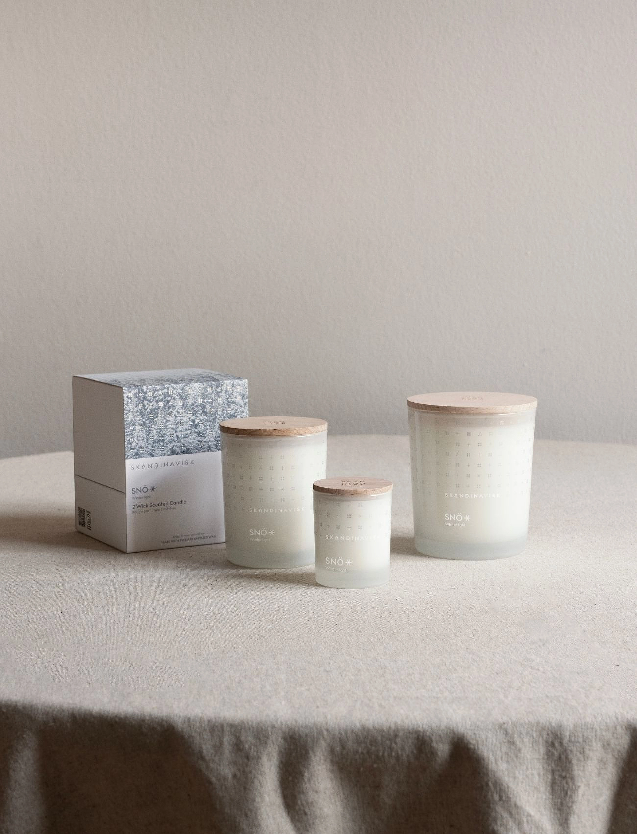 Skandinavisk - SNÖ Special Edition Scented Candle 200g - mellem 200-500 kr - white - 5