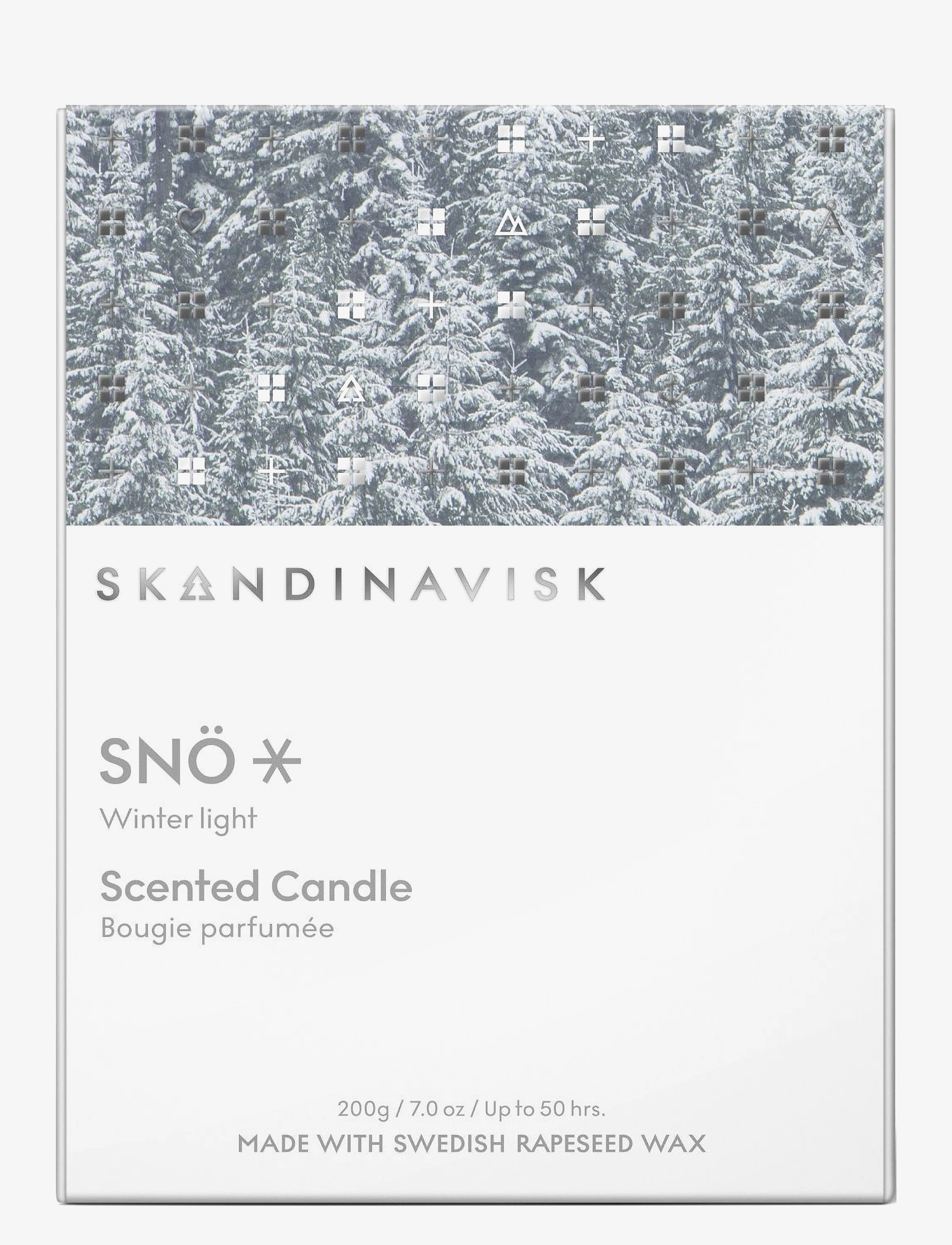 Skandinavisk - SNÖ Special Edition Scented Candle 200g - mellem 200-500 kr - white - 3