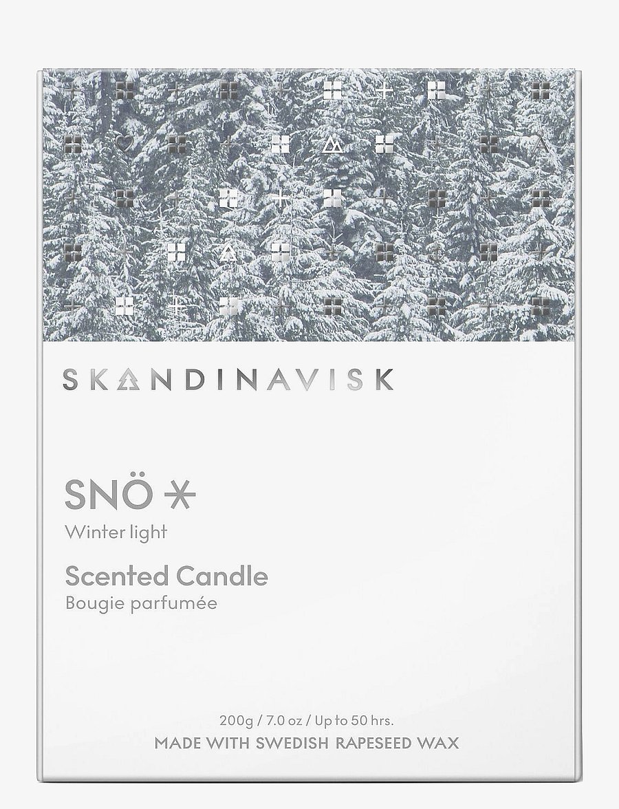 Skandinavisk - SNÖ Special Edition Scented Candle 200g - above 500kr - white - 3