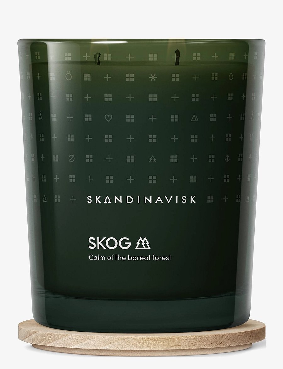 Skandinavisk - SKOG 2-wick Scented Candle 350g - above 500kr - forest green - 1