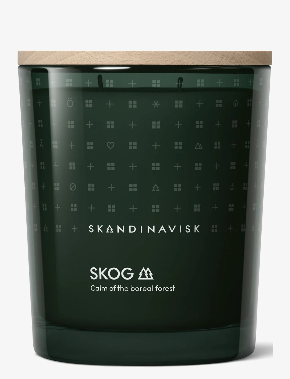 Skandinavisk - SKOG 2-wick Scented Candle 350g - yfir 7500 isk - forest green - 2