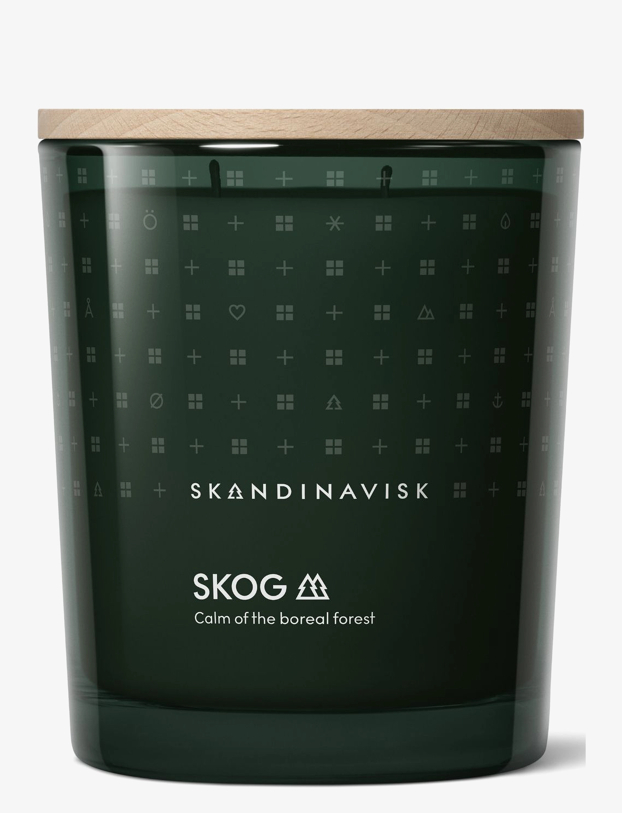 Skandinavisk - SKOG 2-wick Scented Candle 350g - mellem 200-500 kr - forest green - 2