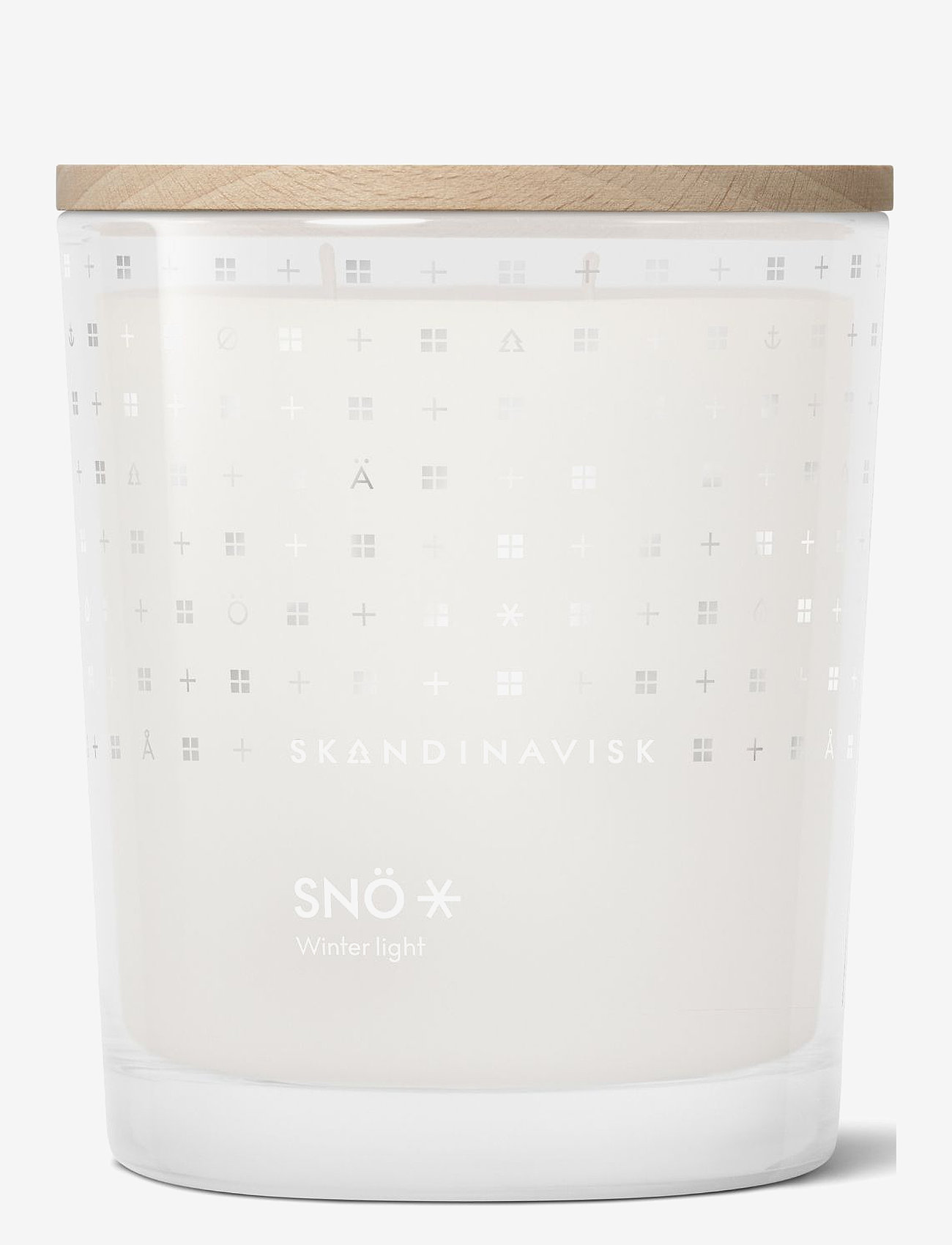 Skandinavisk - SNÖ Special Edition 2-wick Scented Candle 350g - above 500kr - white - 2