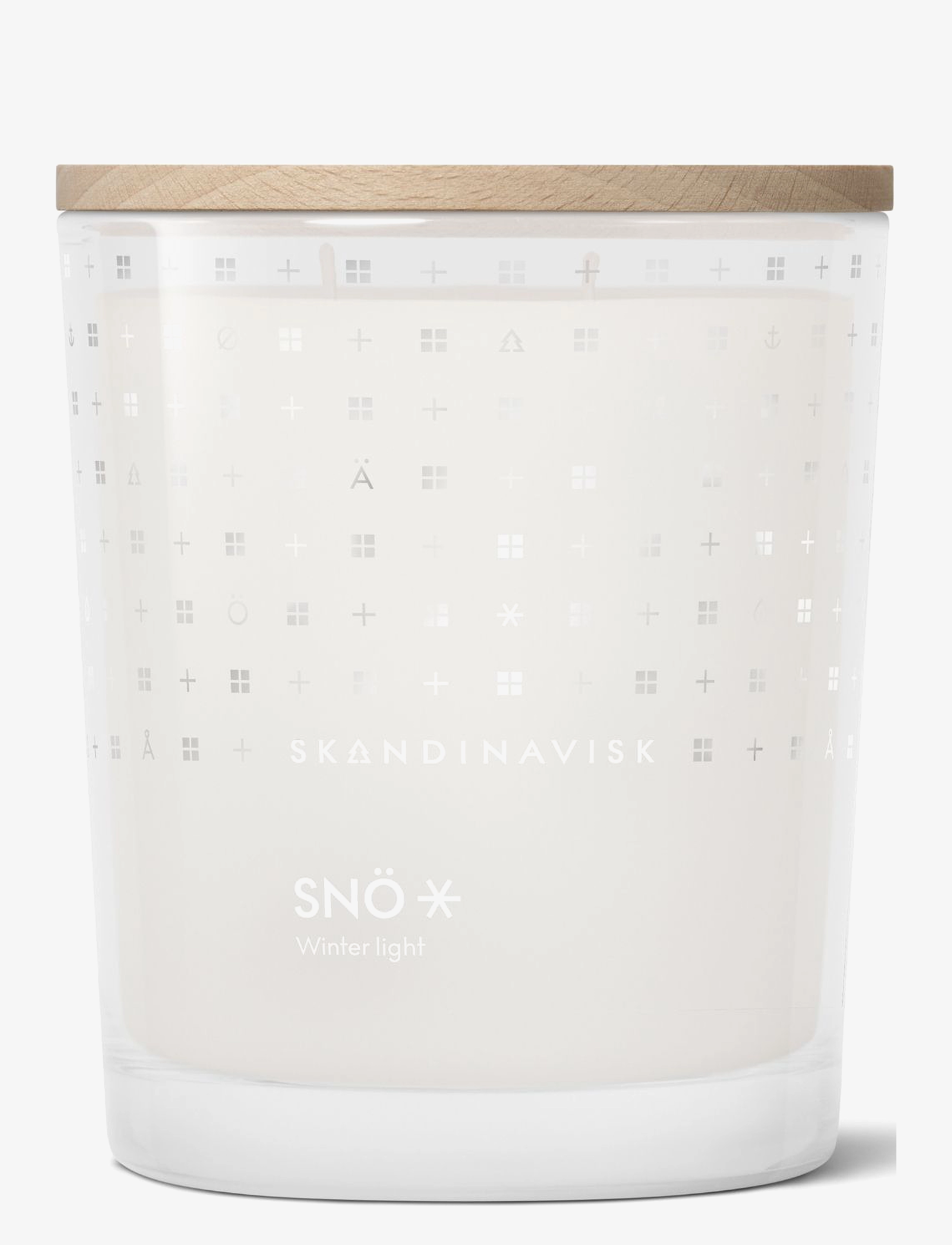 Skandinavisk - SNÖ Special Edition 2-wick Scented Candle 350g - mellem 200-500 kr - white - 2