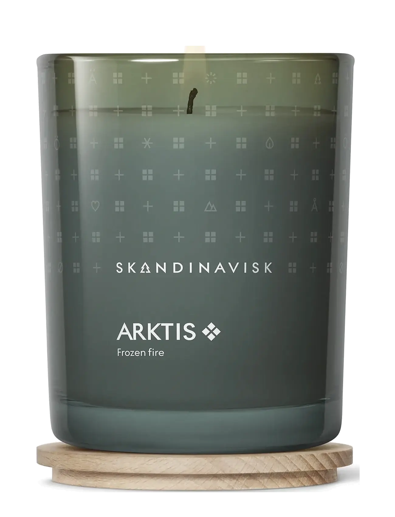 Skandinavisk Arktis Scented Candle 200G, Scented Candles, Blå, Str: 200 G