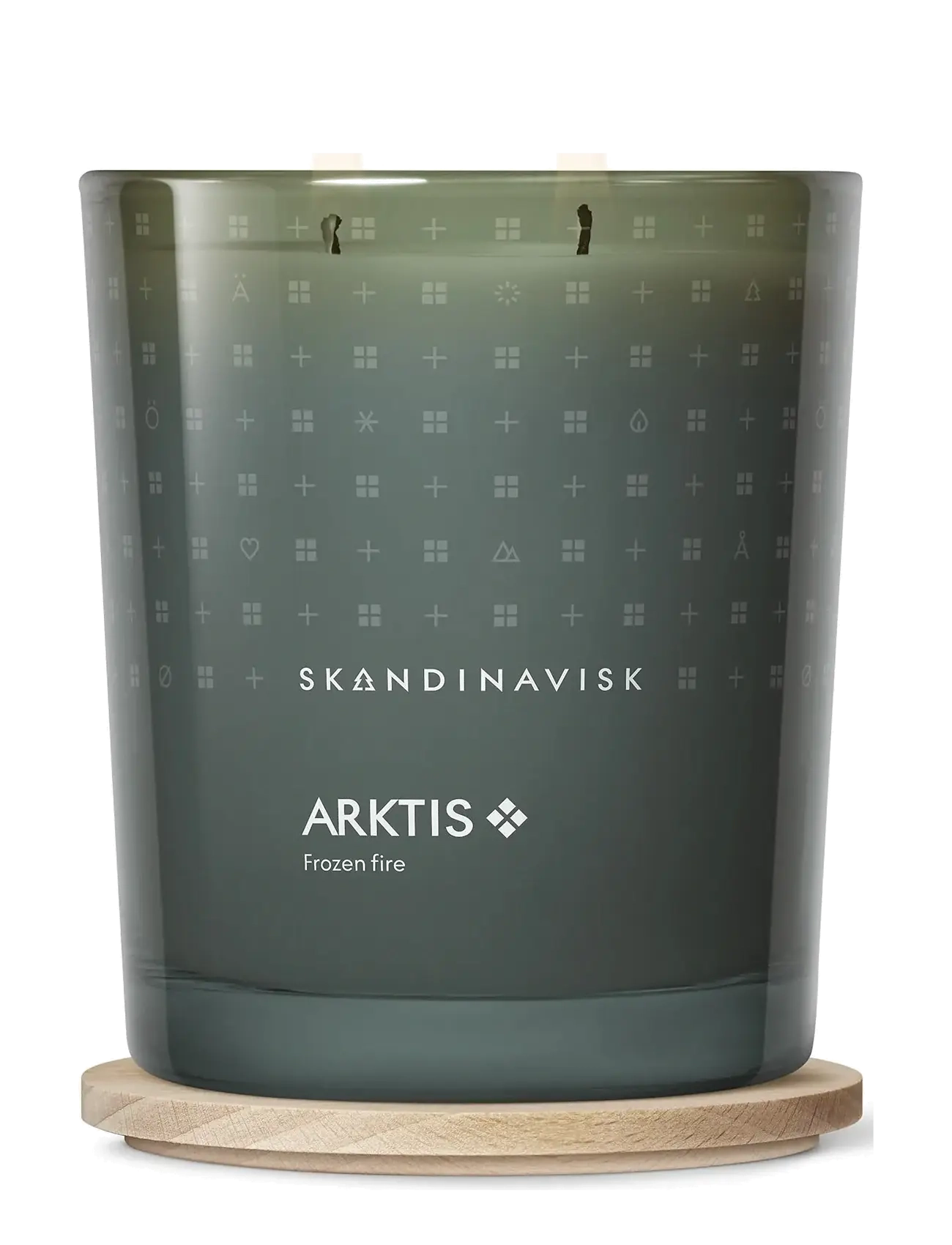 Skandinavisk ARKTIS 2-wick Scented Candle 350g - Skandinavisk - ICY BLUE / natural