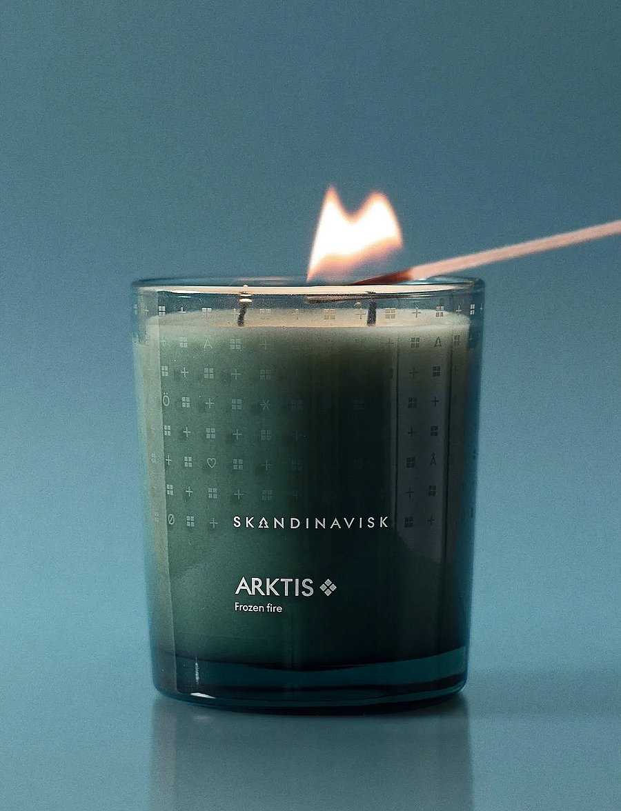 Skandinavisk - ARKTIS 2-wick Scented Candle 350g - icy blue - 0