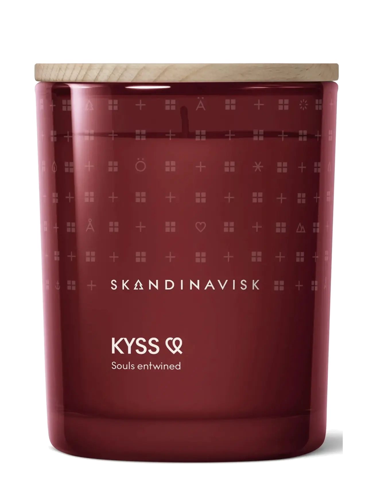 Skandinavisk - KYSS Scented Candle 200g - mellem 200-500 kr - warm love red - 2