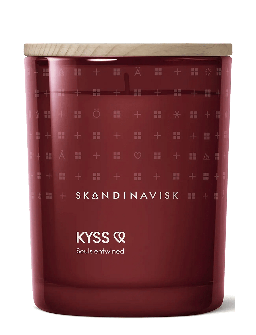 Skandinavisk - KYSS Scented Candle 200g - above 500kr - warm love red - 2