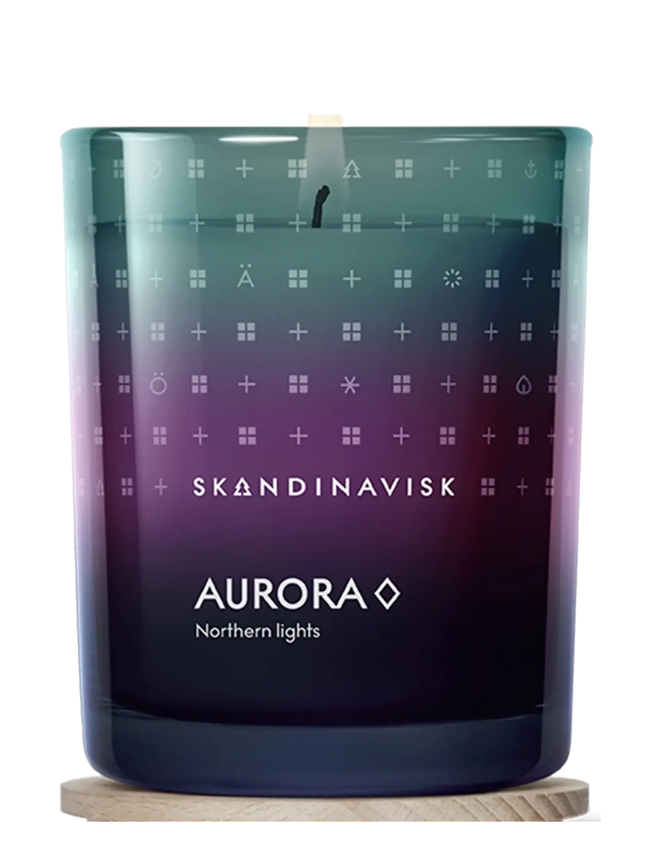 Skandinavisk Aurora Scented Candle, Scented Candles, Lila, Str: 200 G