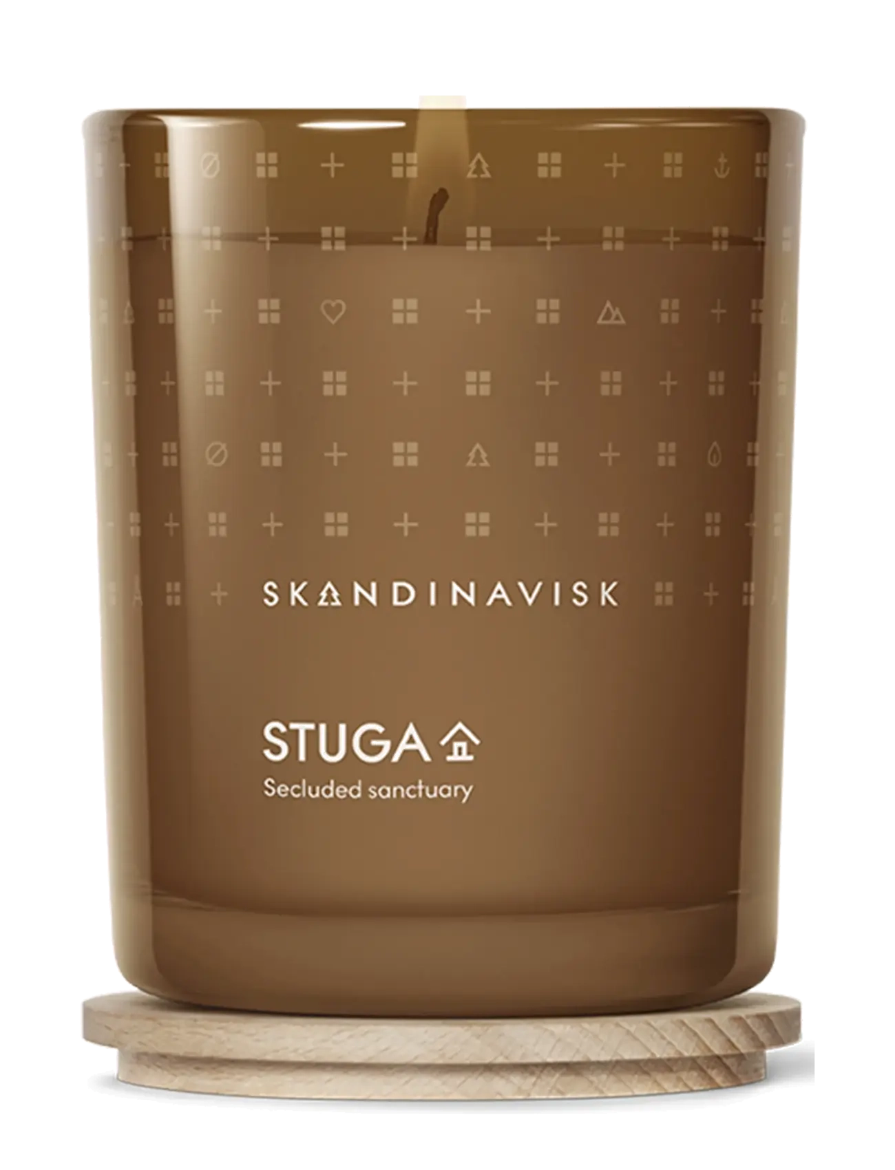 Skandinavisk Stuga Scented Candle, Scented Candles, Brun, Str: 200 G