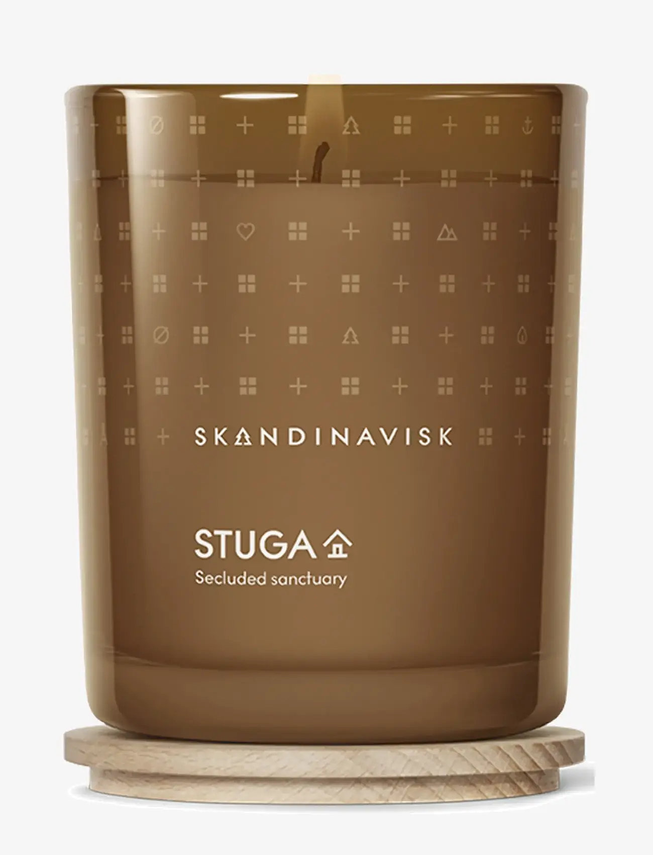 Skandinavisk - STUGA Scented Candle 200g - mellem 200-500 kr - auburn woods - 1