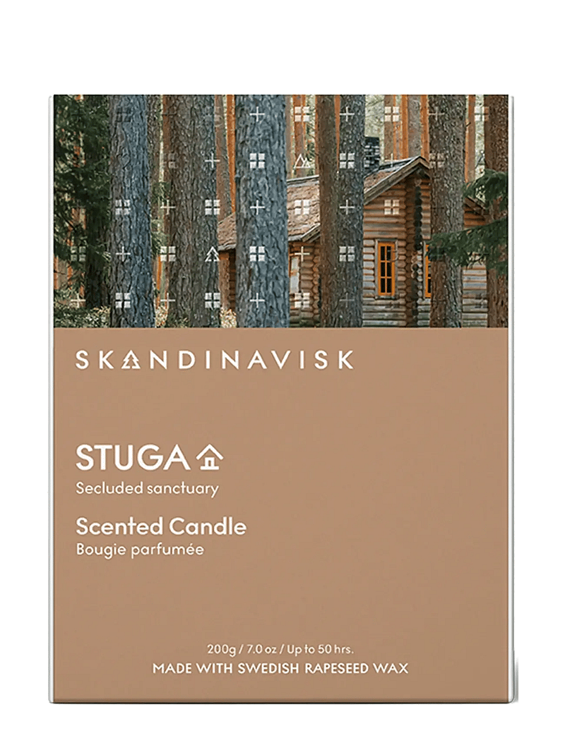 Skandinavisk - STUGA Scented Candle 200g - above 500kr - auburn woods - 2