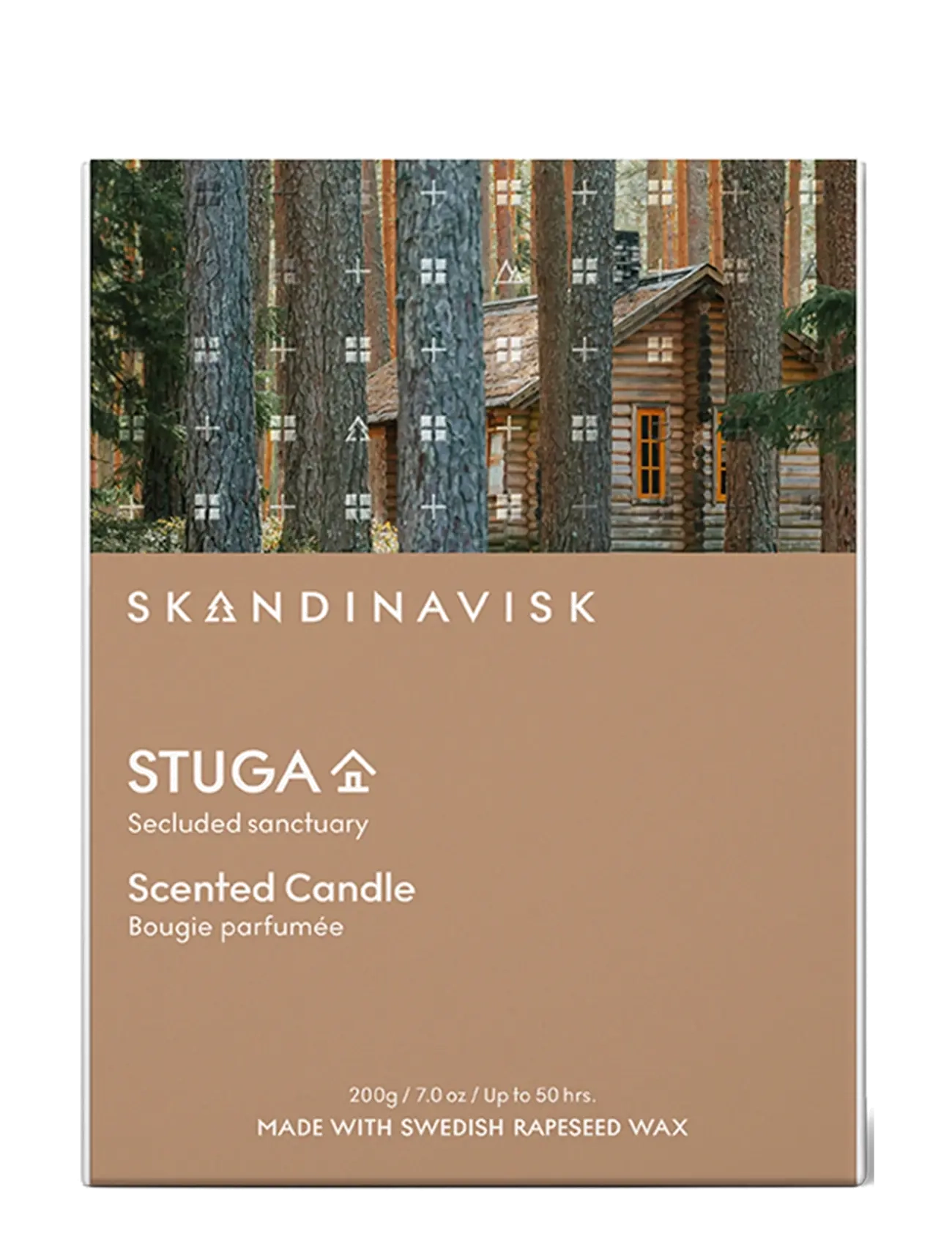 Skandinavisk - STUGA Scented Candle - mellem 200-500 kr - auburn woods - 2