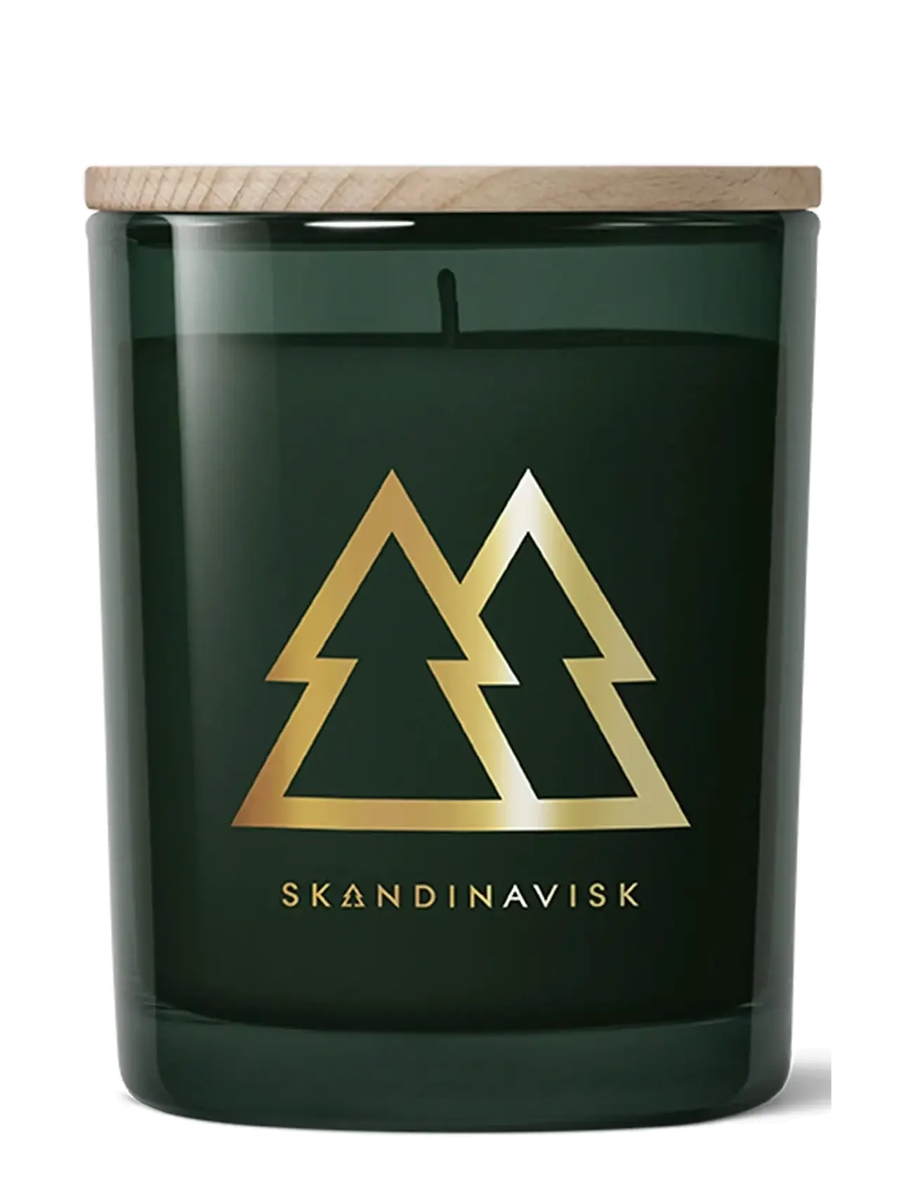 Skandinavisk Skog Special Gold Edition Scented Candle, Scented Candles, Grøn, Str: 200 G