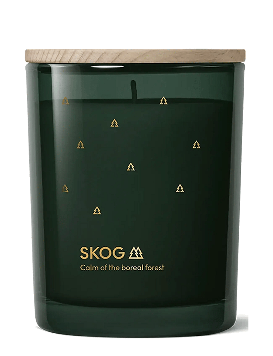 Skandinavisk - SKOG Special Gold Edition Scented Candle - above 500kr - forest green - 2