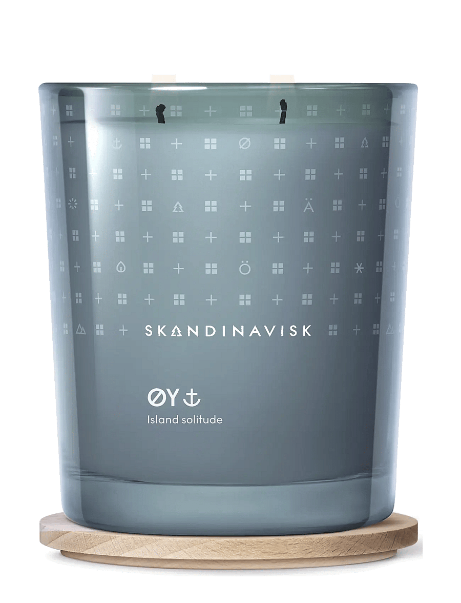 Skandinavisk - ØY 2-wick Scented Candle 350g - above 500kr - powder blue - 1