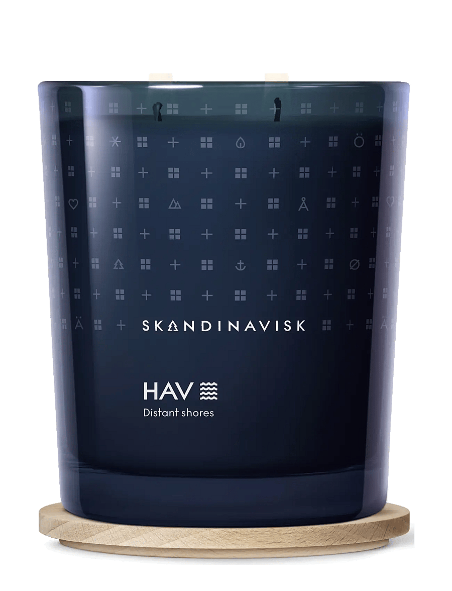 Skandinavisk - HAV 2-wick Scented Candle 350g - above 500kr - deep blue - 1