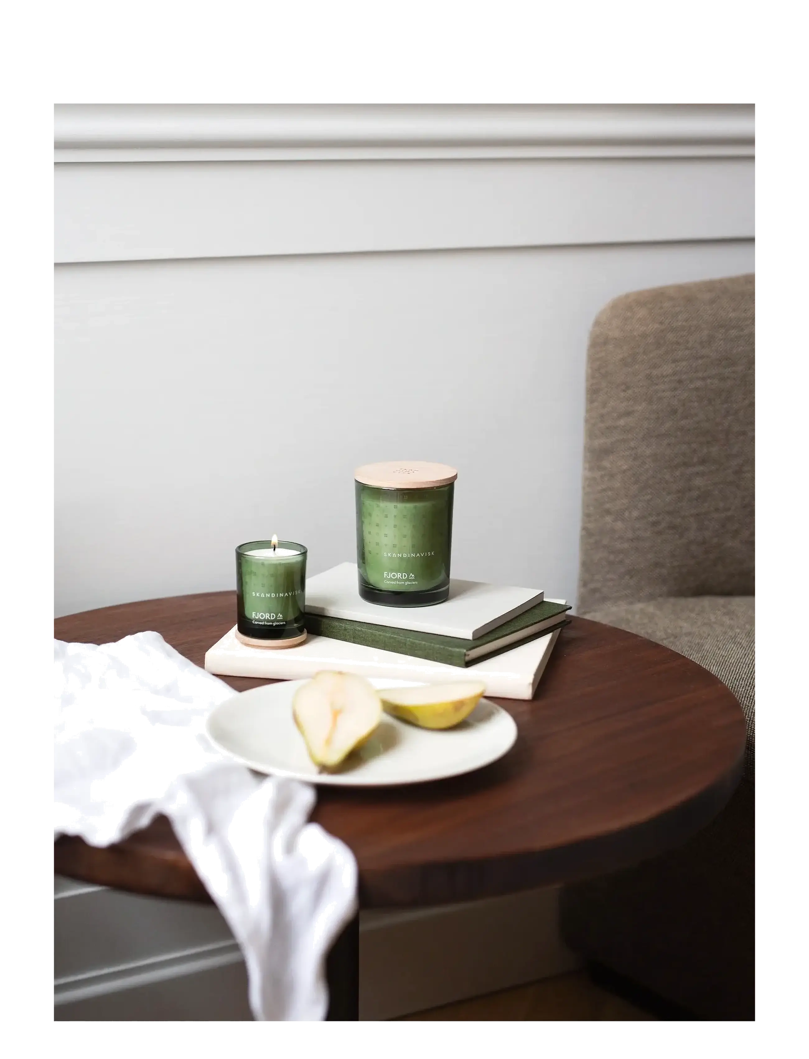 Skandinavisk - FJORD Scented Candle 65g - under 200 kr - fjord green - 4