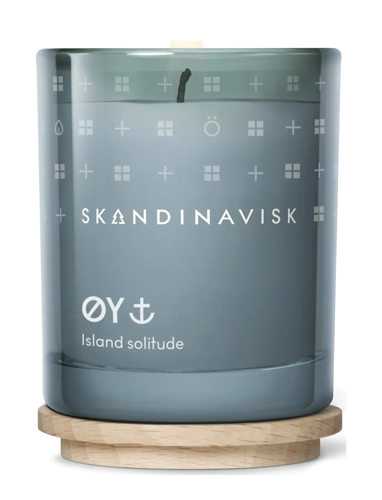 Skandinavisk ØY Scented Candle 65g - Skandinavisk - POWDER BLUE / clear