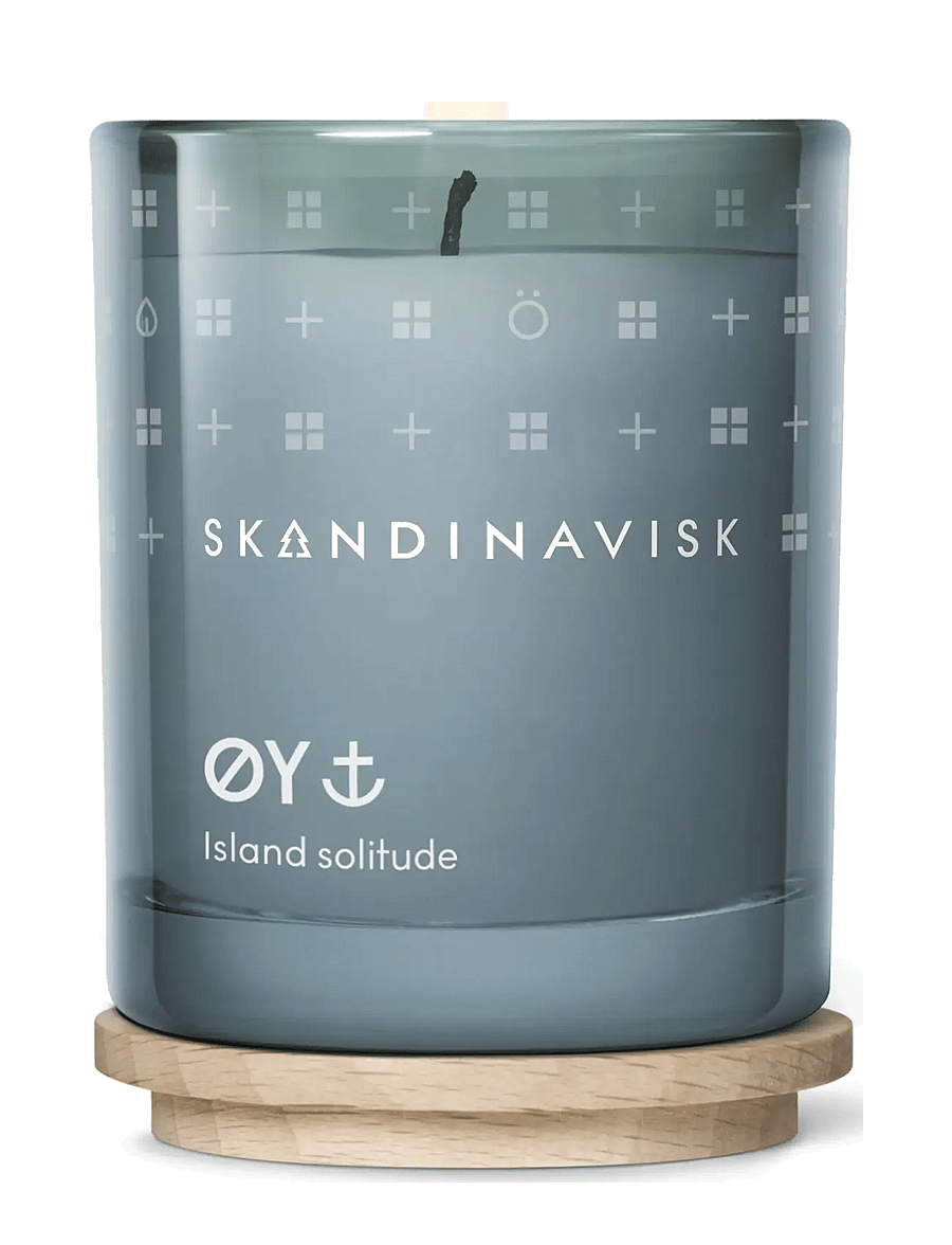 Skandinavisk - ØY Scented Candle 65g - above 500kr - powder blue - 1