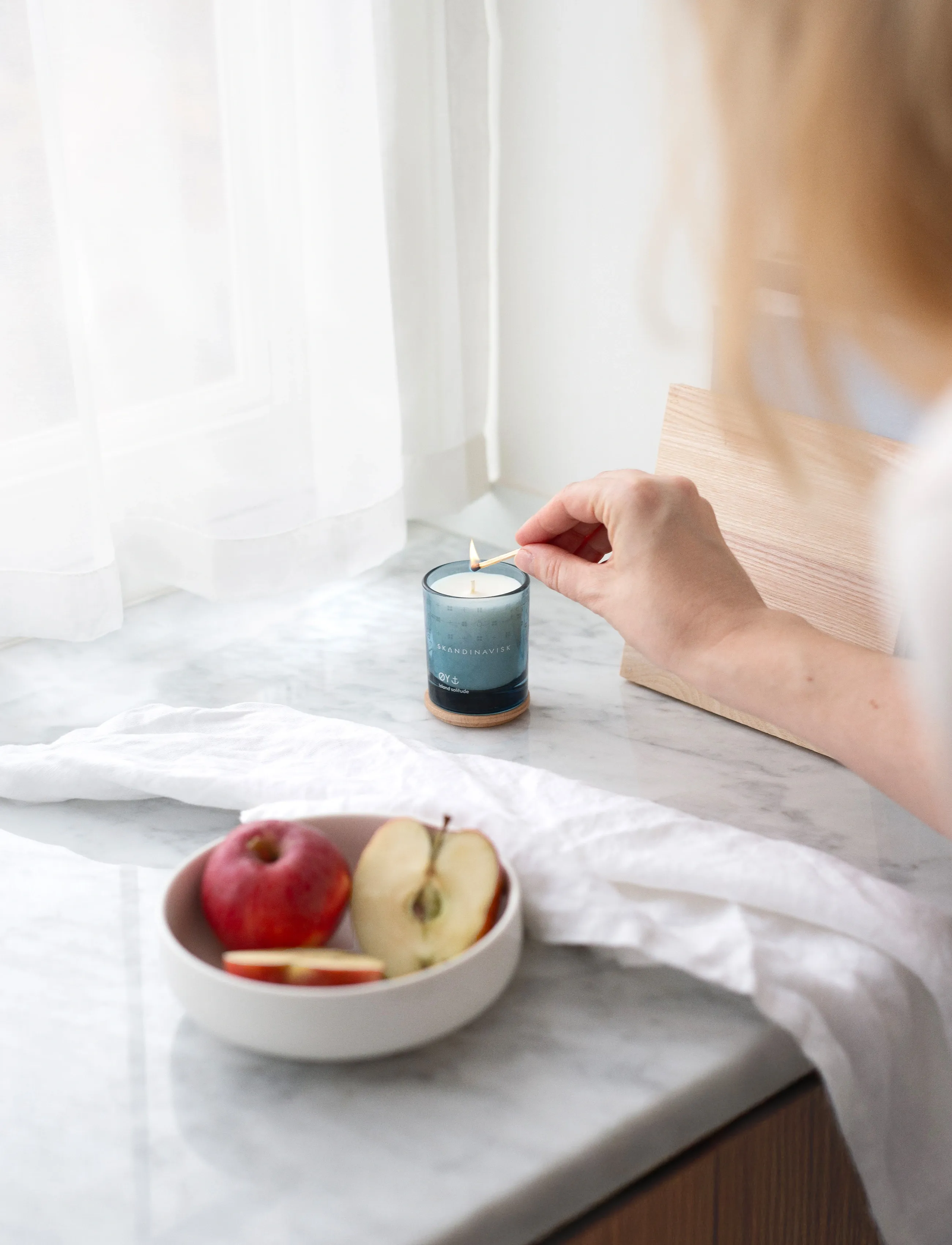 Skandinavisk Øy Scented Candle 65G, 65 g, Nude, Hjem > Duftlys, Dame