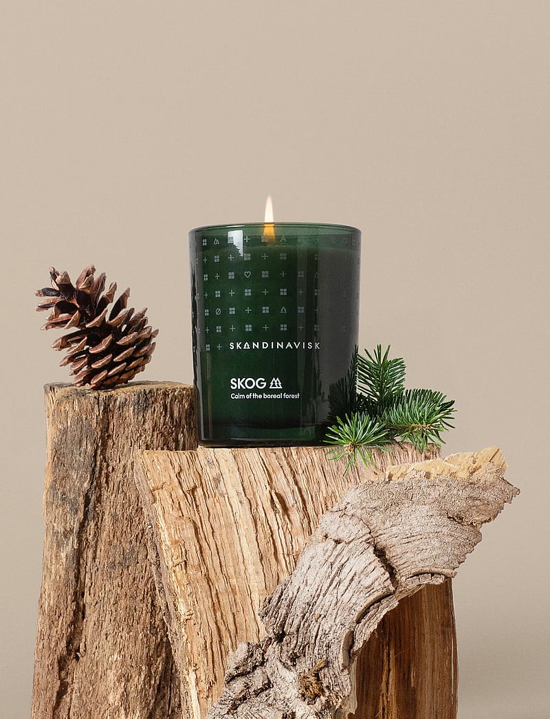 Skandinavisk - SKOG Scented Candle 65g - above 500kr - forest green - 0