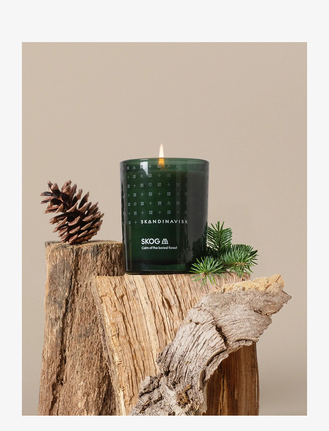 Skandinavisk - SKOG Scented Candle 65g - above 500kr - forest green - 4