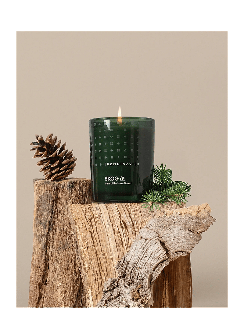 Skandinavisk - SKOG Scented Candle 65g - above 500kr - forest green - 4