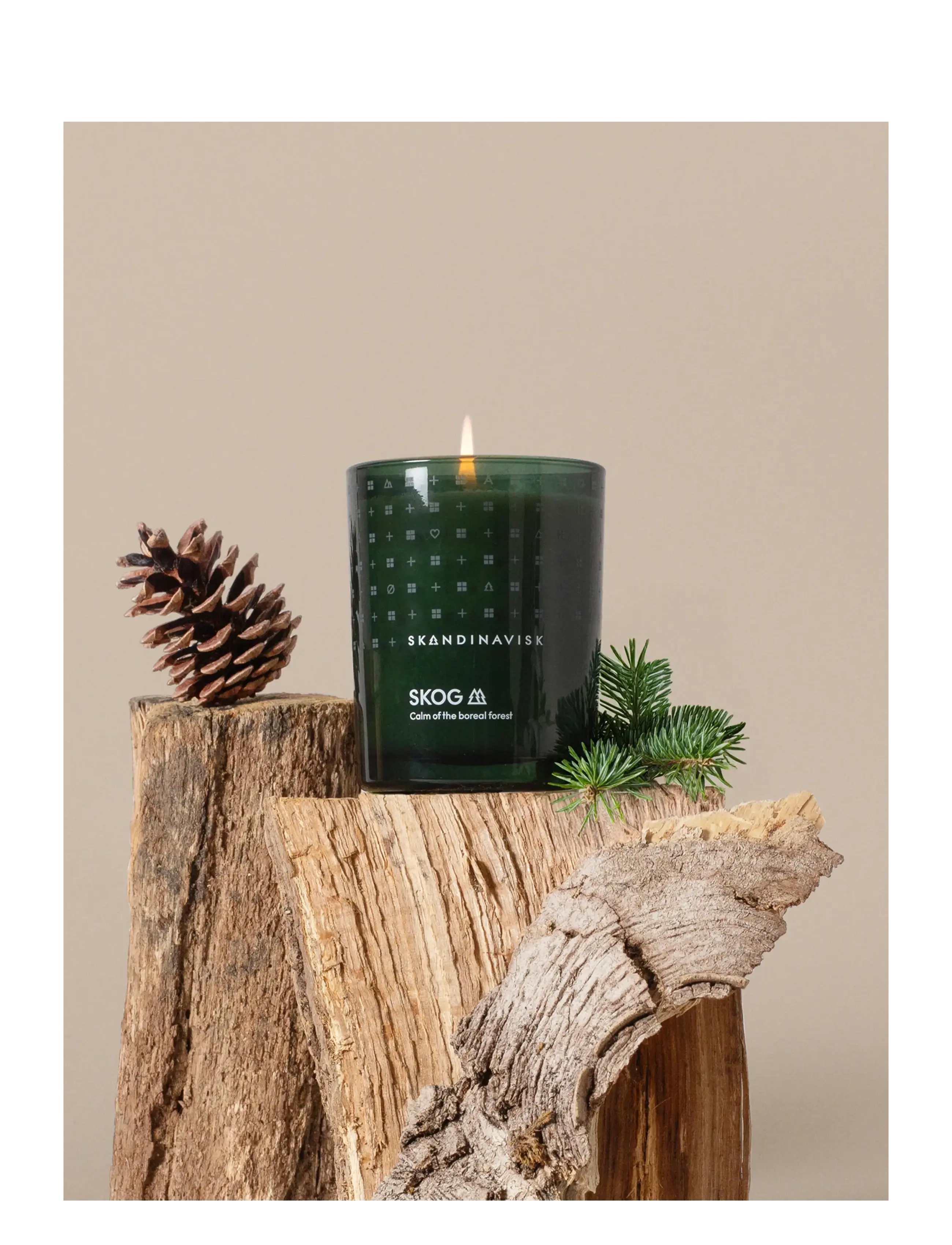 Skandinavisk - SKOG Scented Candle 65g - above 500kr - forest green - 4
