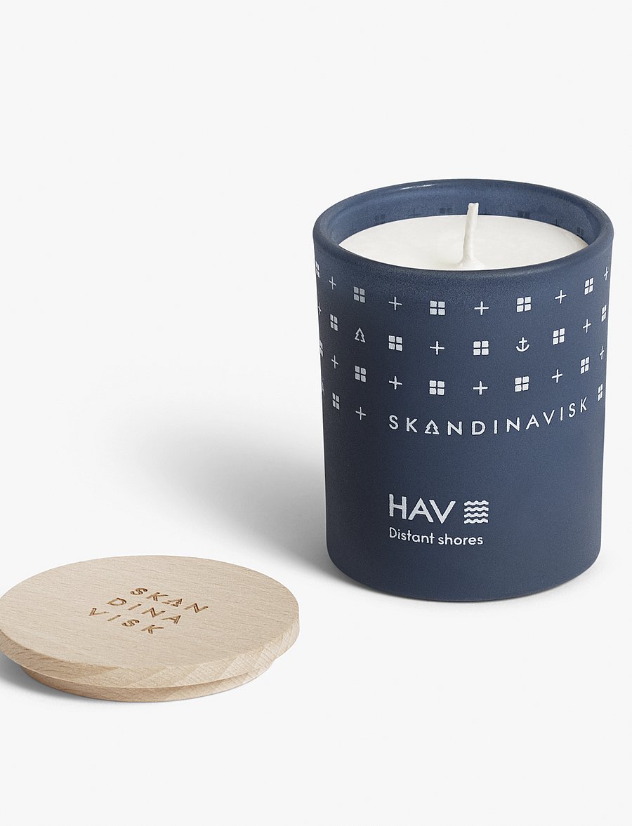 Skandinavisk - HAV Scented Candle 65g - above 500kr - deep blue - 4