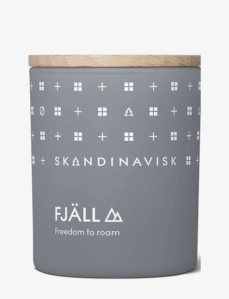 Skandinavisk - FJÄLL Scented Candle 65g - above 500kr - dark grey - 1