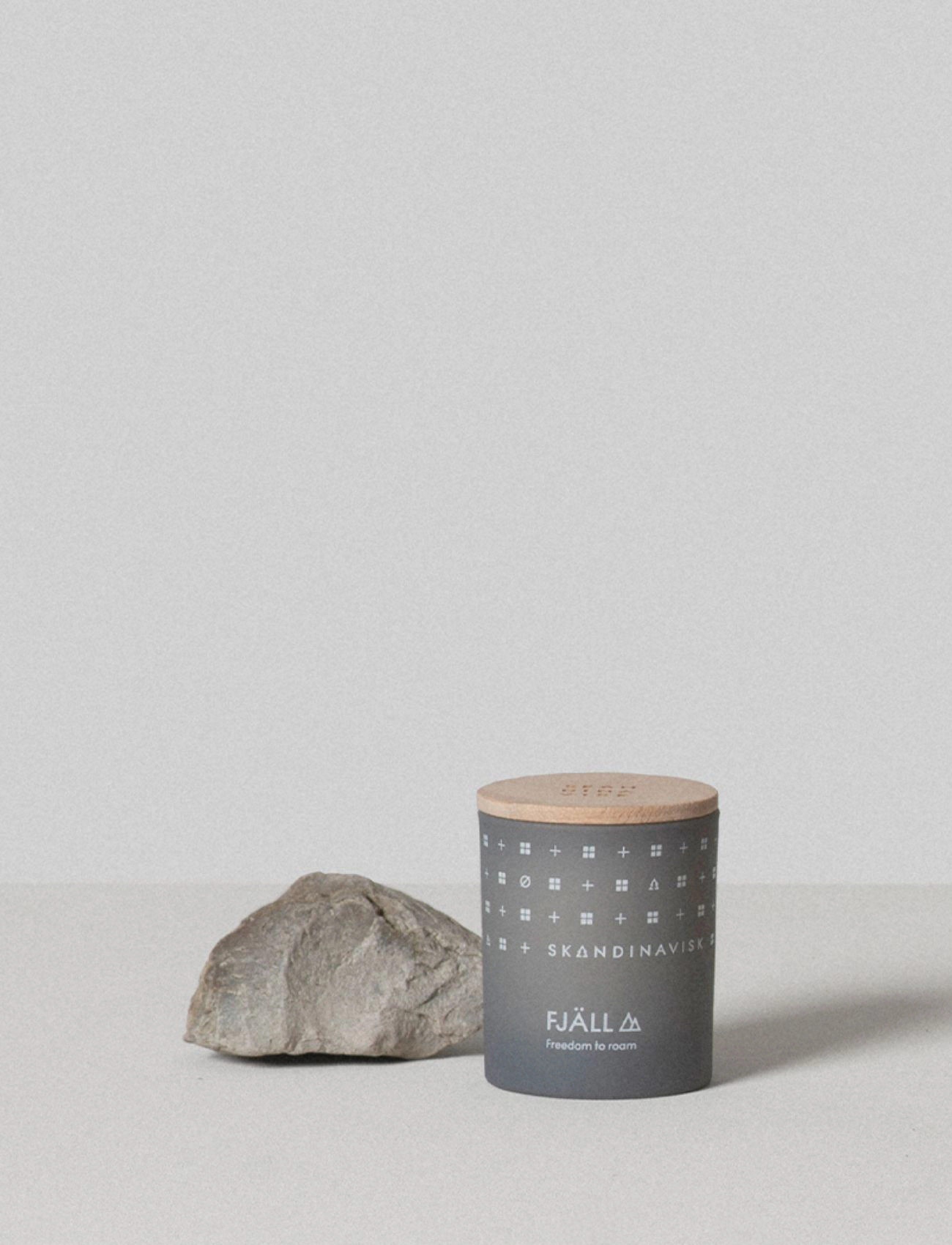 Skandinavisk Fjäll Scented Candle 65G, 65 g, Grey, Hjem > Duftlys, Dame