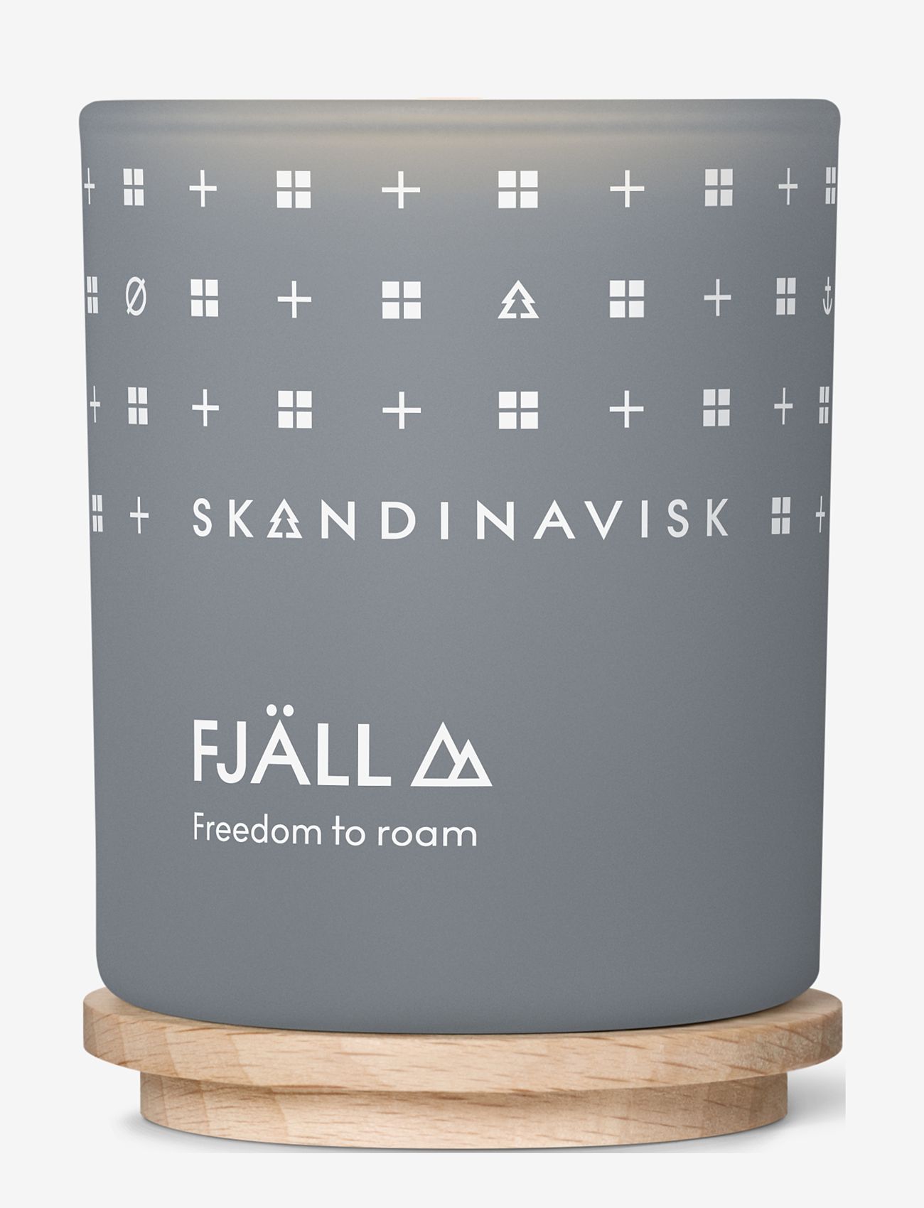 Skandinavisk - FJÄLL Scented Candle 65g - above 500kr - dark grey - 3