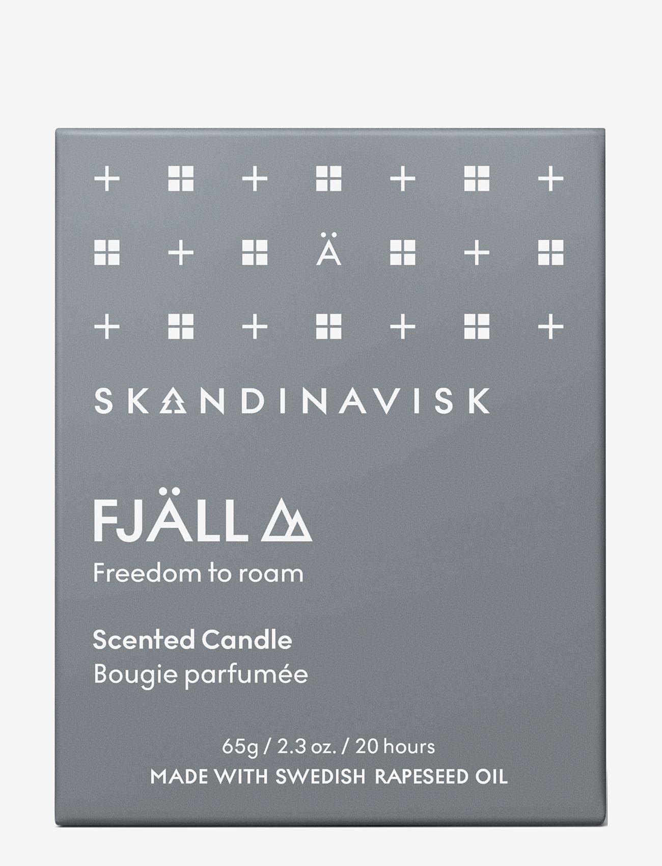 Skandinavisk - FJÄLL Scented Candle 65g - above 500kr - dark grey - 4