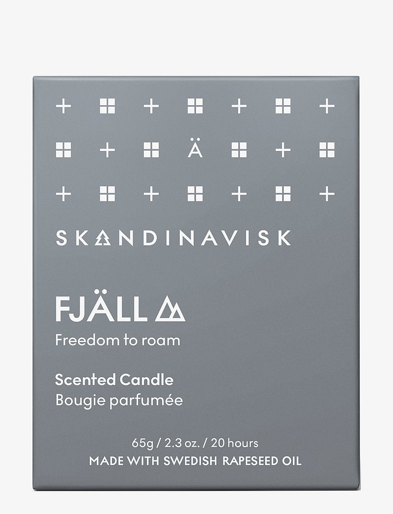 Skandinavisk - FJÄLL Scented Candle 65g - above 500kr - dark grey - 4