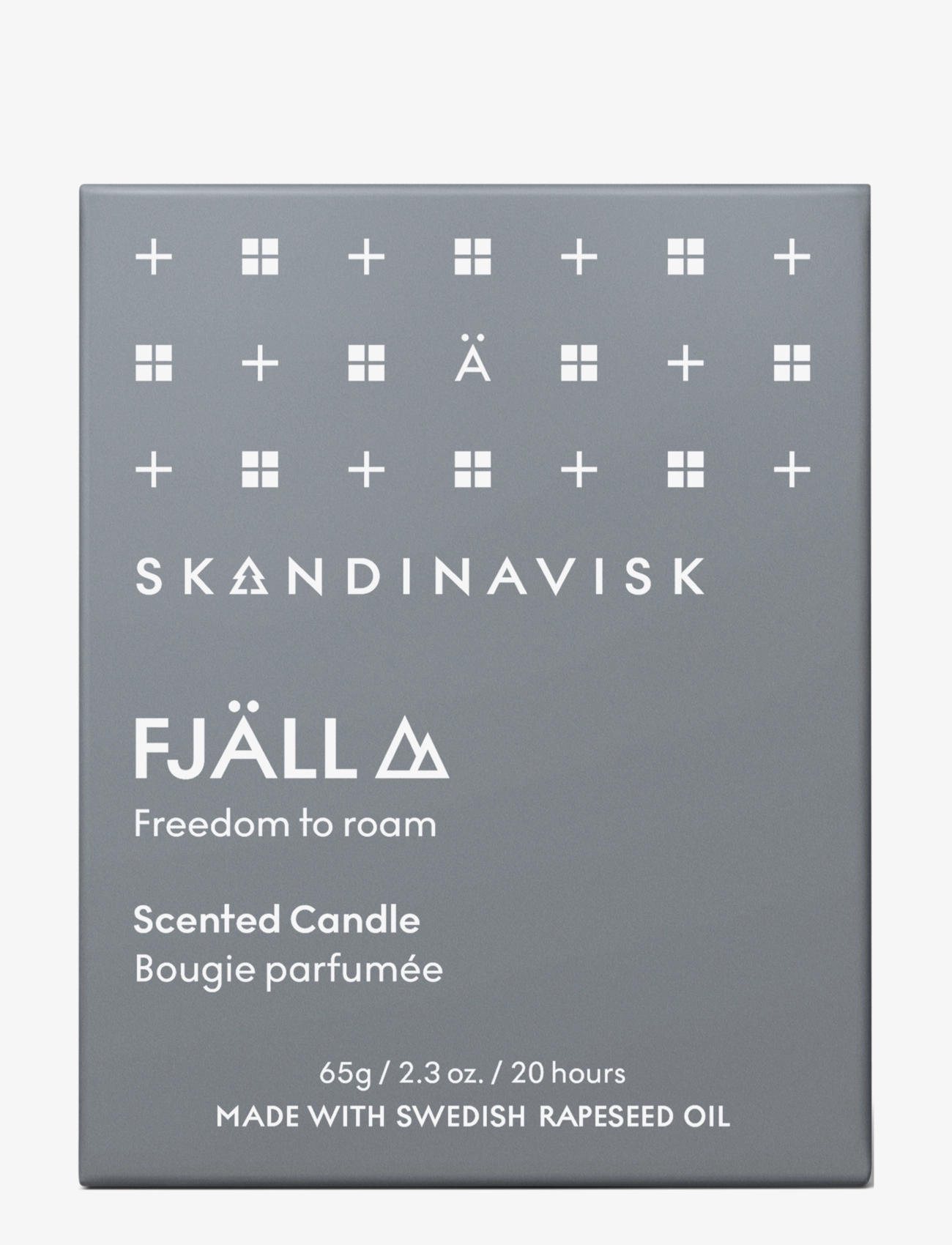 Skandinavisk - FJÄLL Scented Candle 65g - mellem 200-500 kr - dark grey - 4
