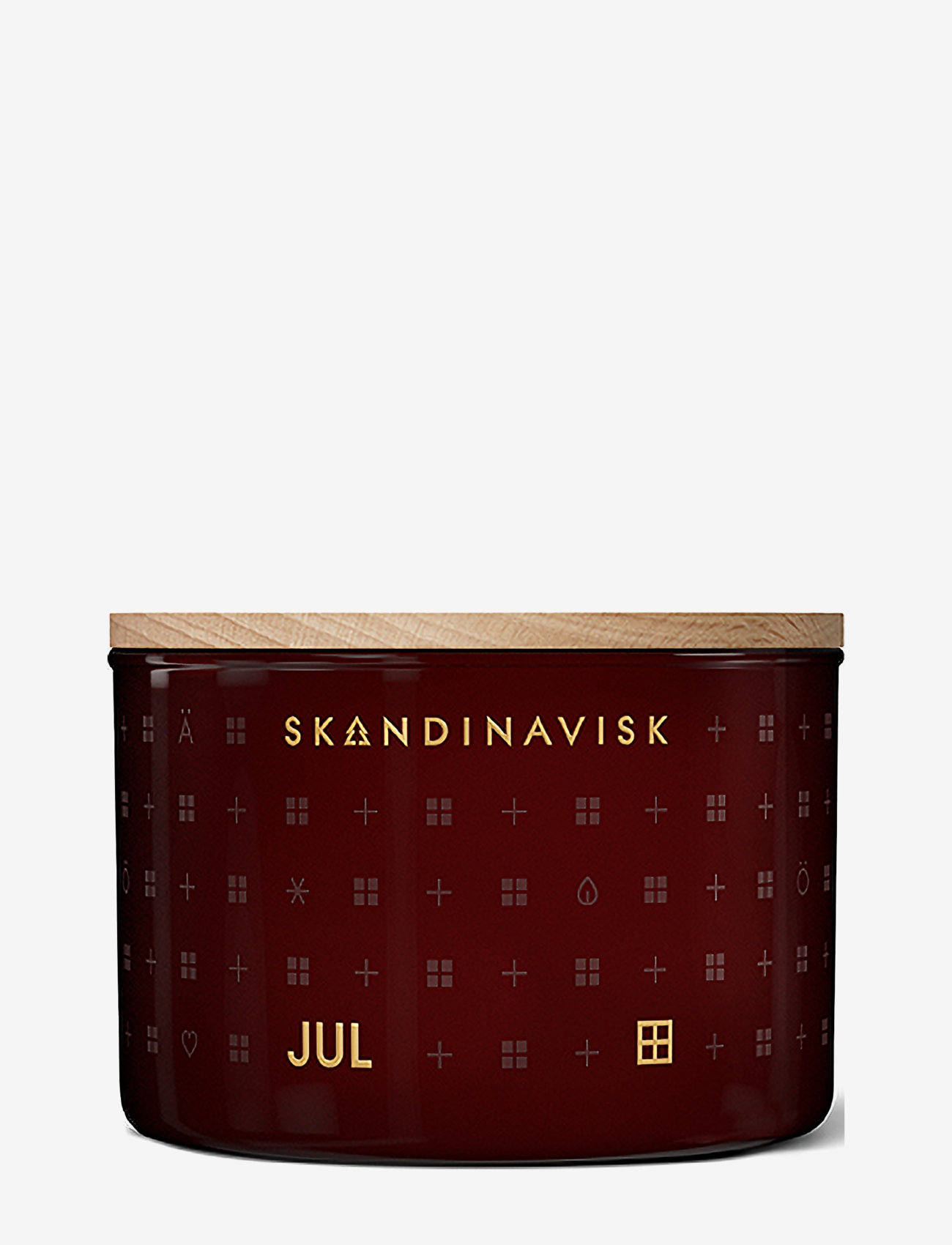 Skandinavisk - JUL Scented Candle 90g - mellem 200-500 kr - merlot red - 1