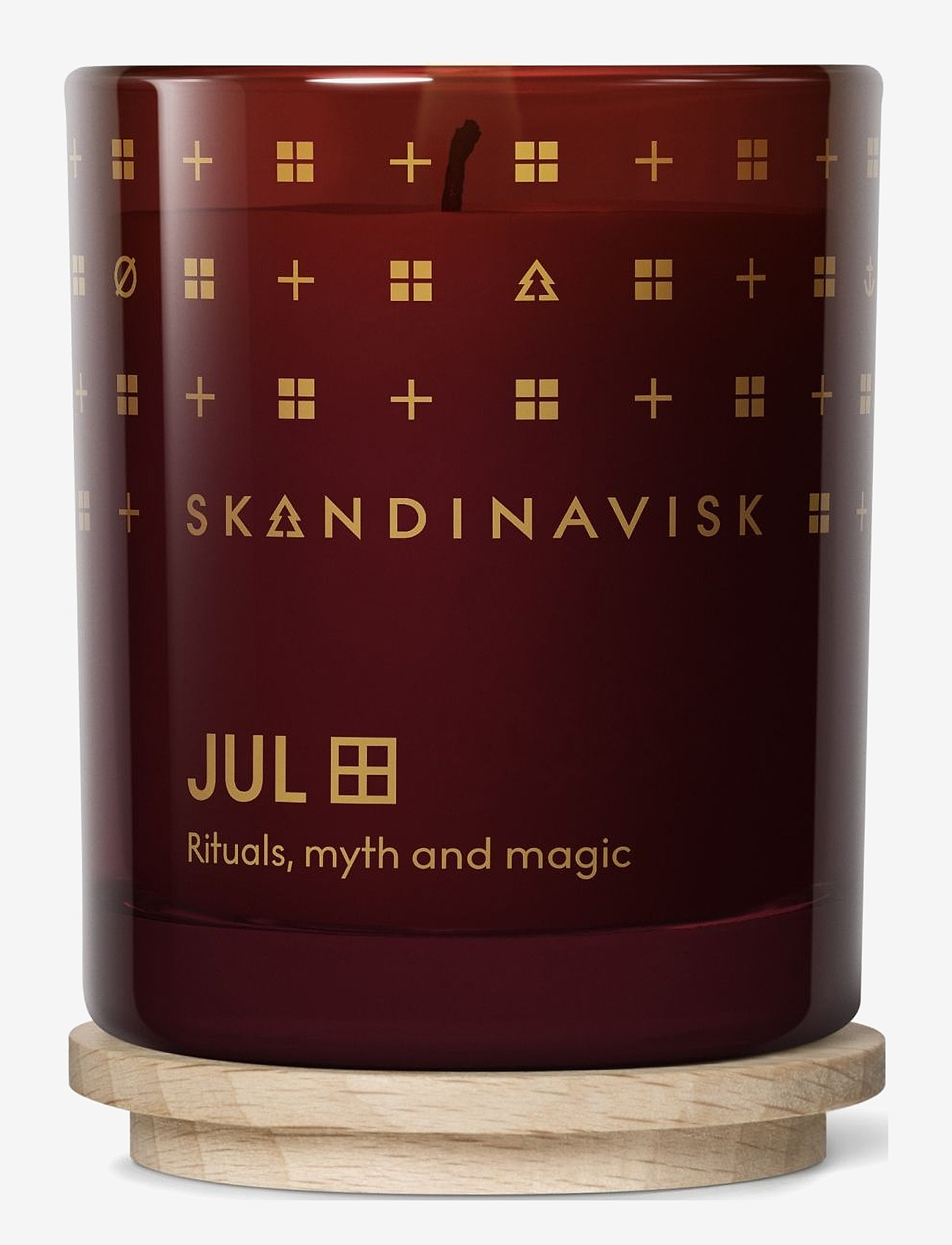 Skandinavisk - JUL Special Edition Scented Candle 65g - above 500kr - merlot red - 1