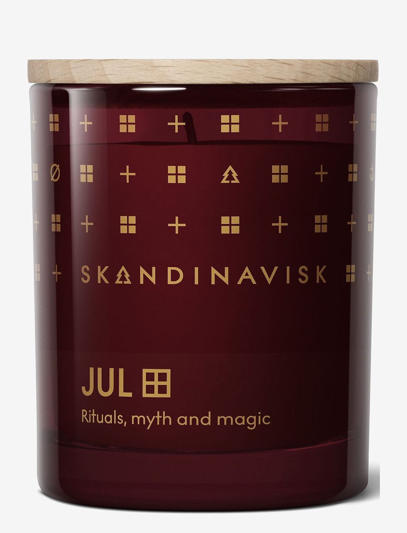 Skandinavisk - JUL Special Edition Scented Candle 65g - above 500kr - merlot red - 2