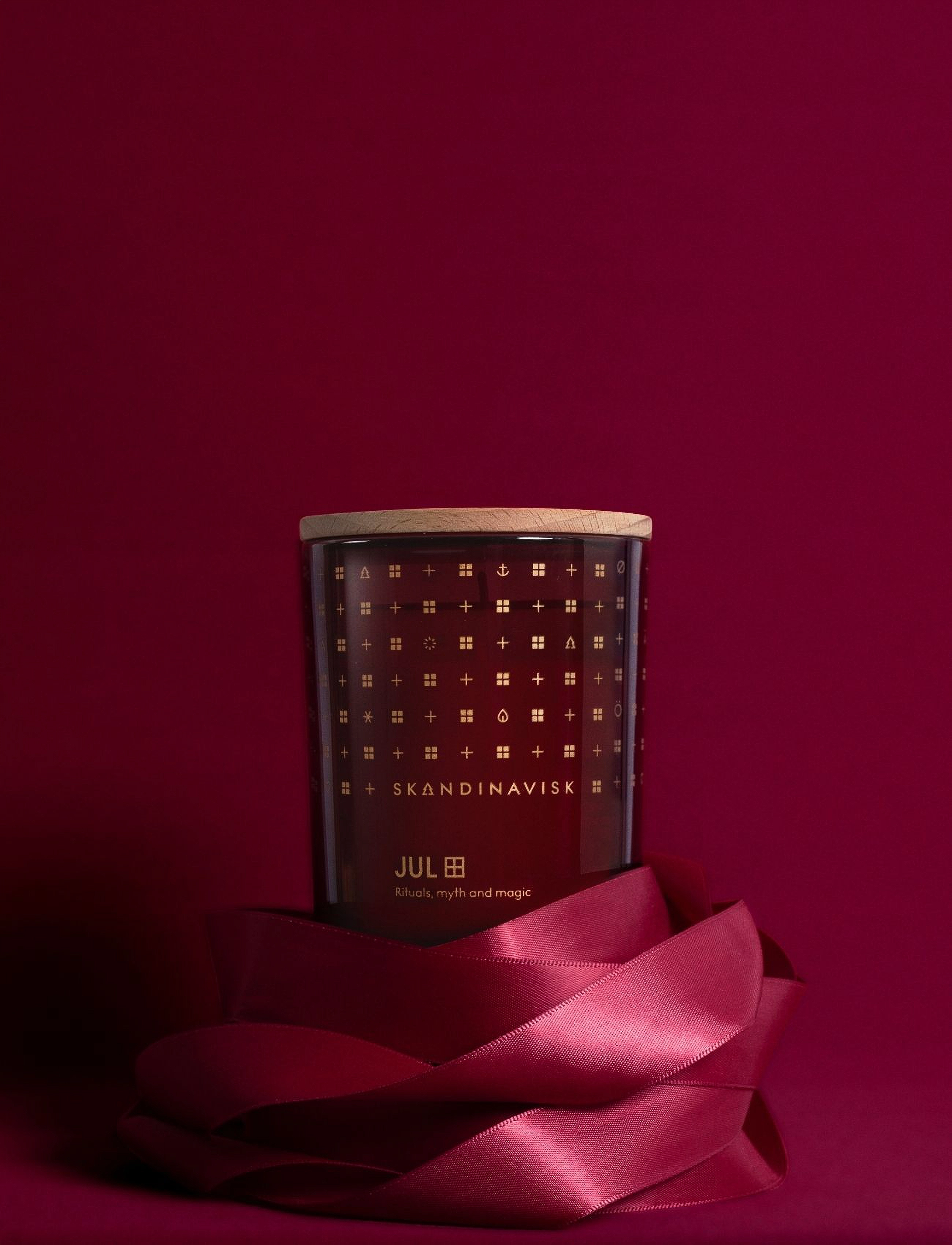 Skandinavisk - JUL Special Edition Scented Candle 65g - Över 500 kr - merlot red - 4