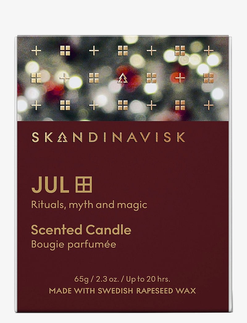 Skandinavisk - JUL Special Edition Scented Candle 65g - above 500kr - merlot red - 3