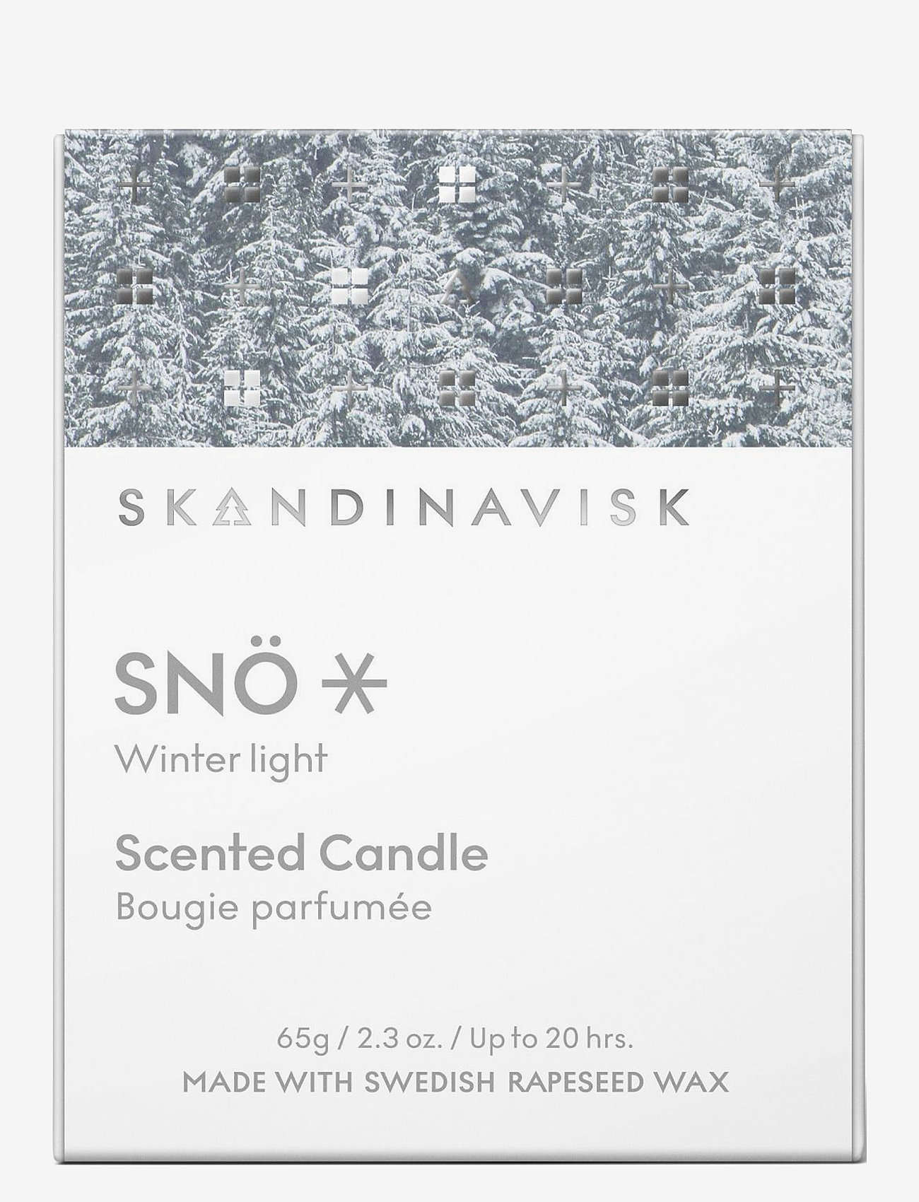 Skandinavisk - SNÖ Special Edition Scented Candle 65g - mellem 200-500 kr - white - 3