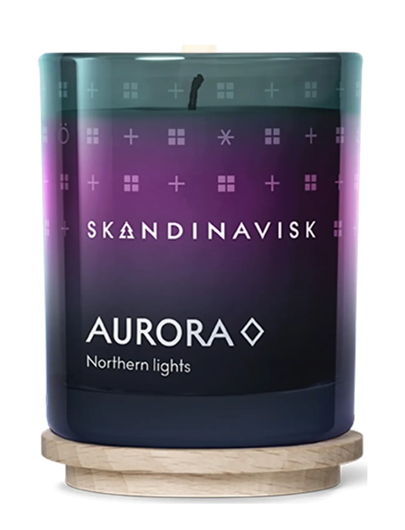 Skandinavisk Aurora Scented Candle, Scented Candles, Lila, Str: 65 G