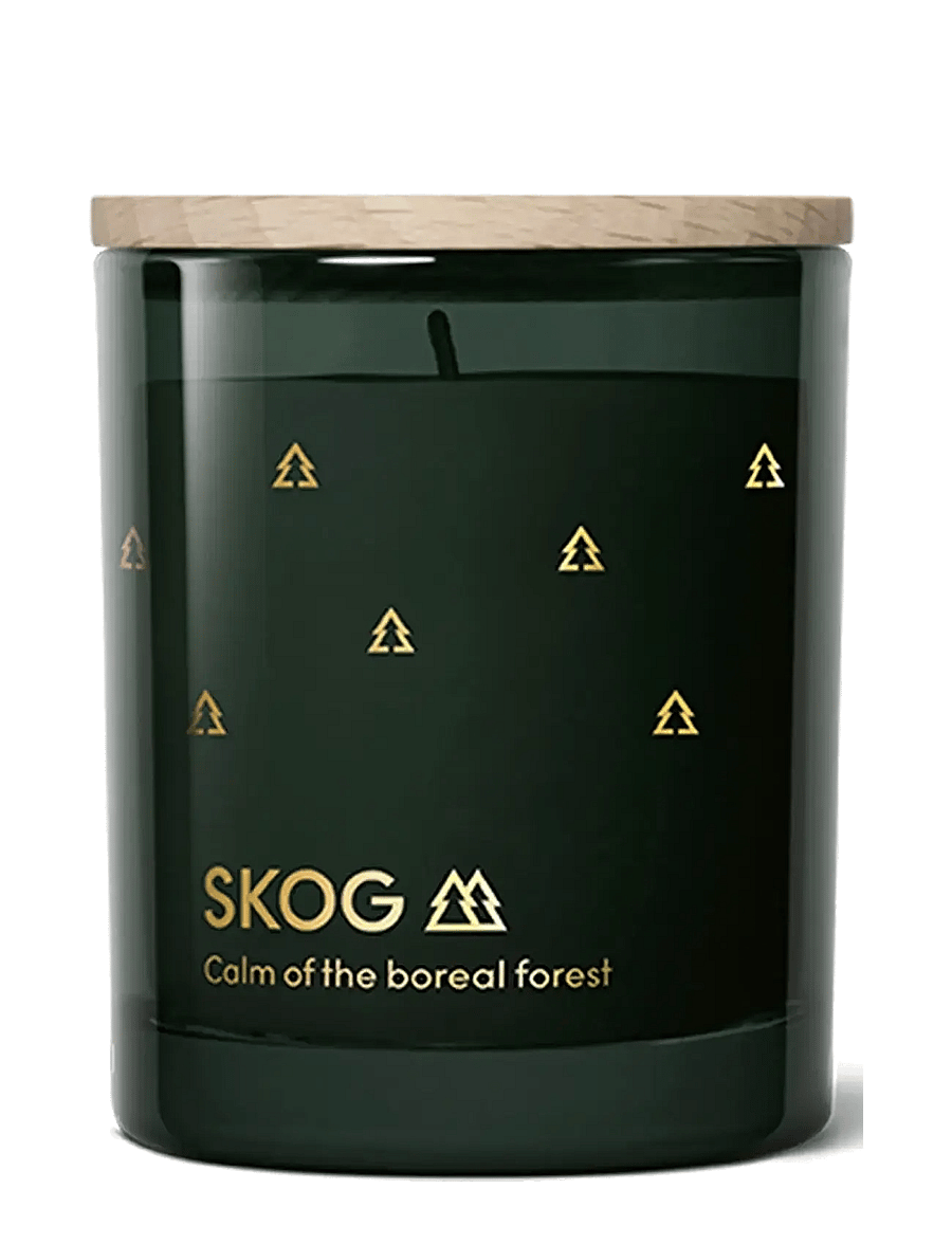 Skandinavisk - SKOG Special Gold Edition Scented Candle - above 500kr - forest green - 2
