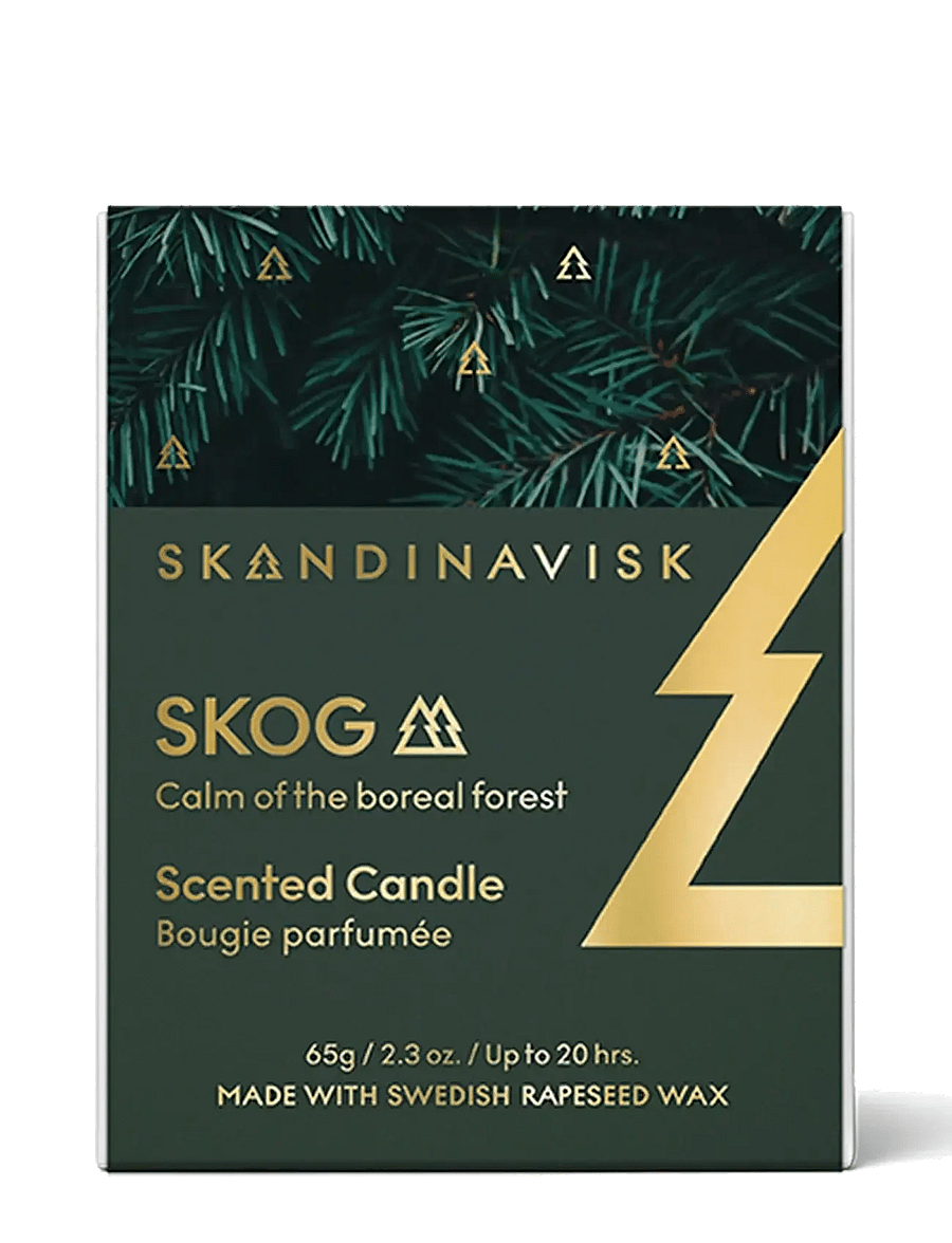 Skandinavisk - SKOG Special Gold Edition Scented Candle - above 500kr - forest green - 3