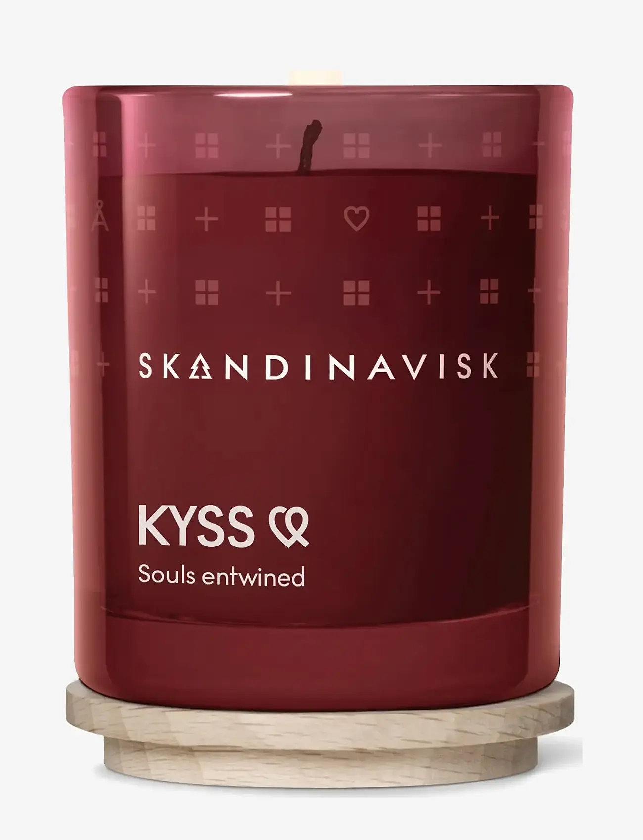 Skandinavisk - KYSS Scented Candle 65g - under 200 kr - warm love red - 1