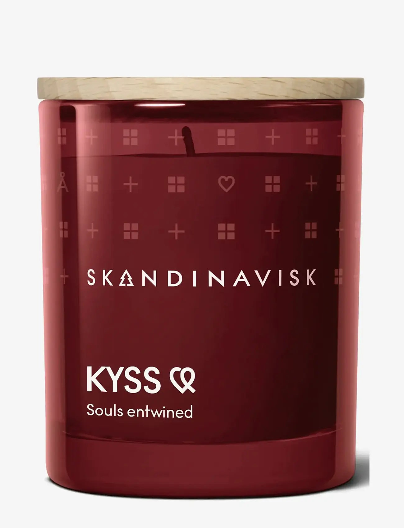 Skandinavisk - KYSS Scented Candle 65g - under 200 kr - warm love red - 2