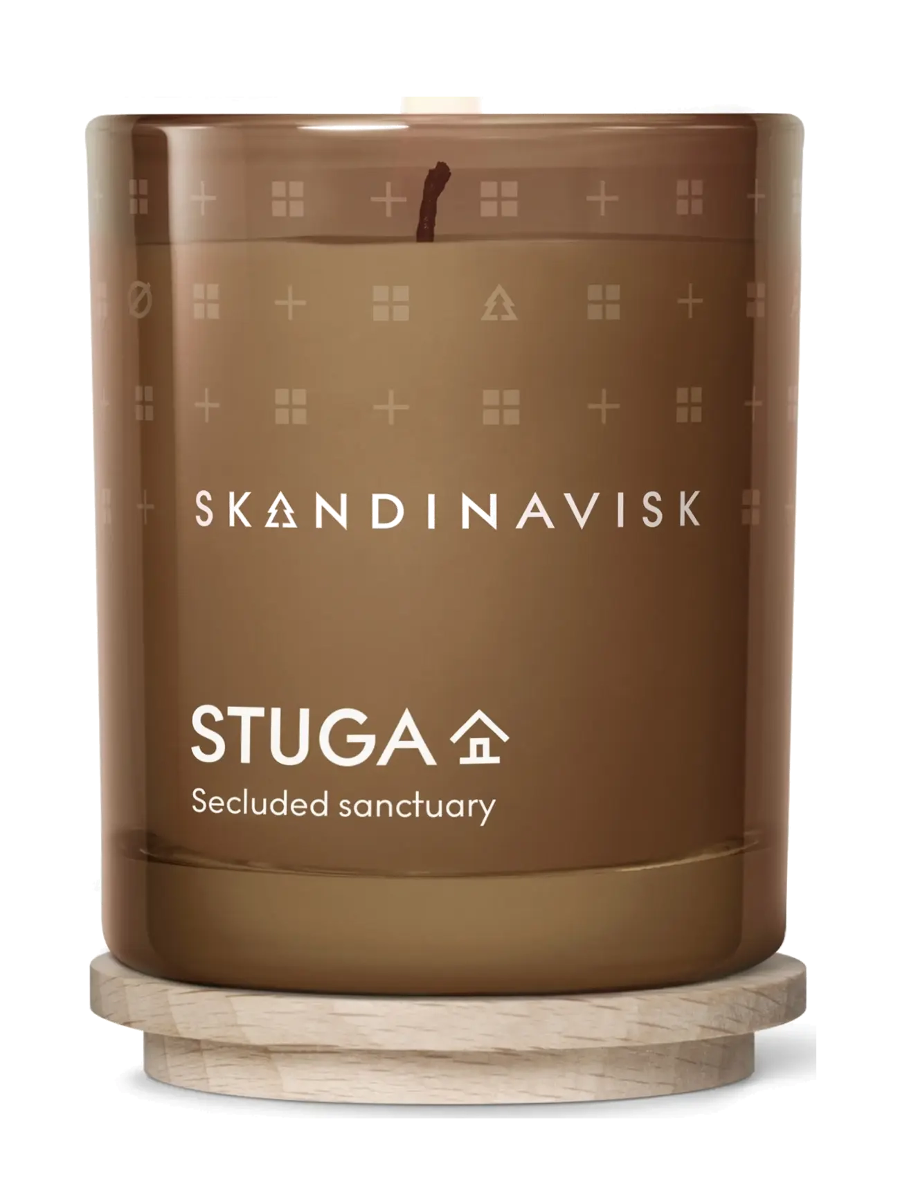 Skandinavisk Stuga Scented Candle, Scented Candles, Brun, Str: 65 G